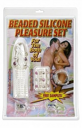 Beaded Pleasure Set-Clear