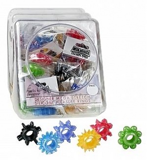 Mega Stretch Rings 72pc Bowl