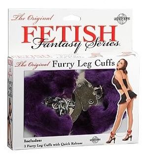 Leg Cuffs Purple