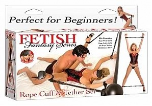 Ff Rope Cuff And Teather Set