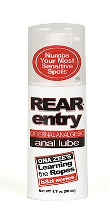 Rear Entry Desensitizing Anal Lube 1.7 Oz