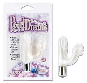 Vac-U Lock Handle W/clear Anal Plug Bx