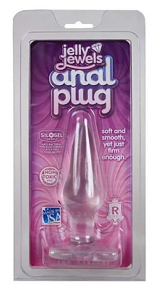 Jelly Anal Plug Medium Diamond